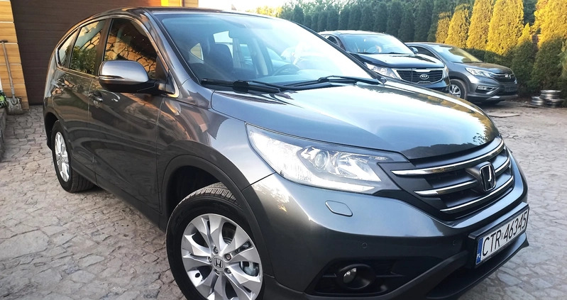 Honda CR-V cena 56999 przebieg: 236500, rok produkcji 2014 z Toruń małe 781